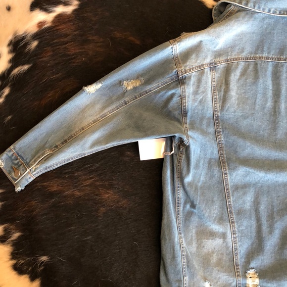 Oversized Active USA Denim Jacket - Picture 8 of 8